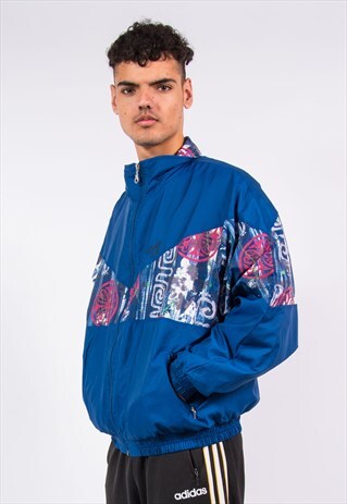90S VINTAGE FESTIVAL JACKET SHELL WINDBREAKER TRACKSUIT