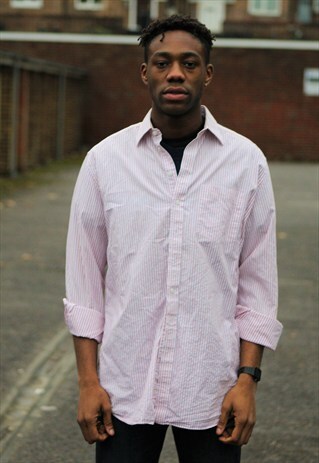 VINTAGE // 90'S // STRIPED SHIRT