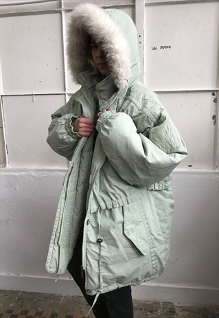 VINTAGE 90' AMAZING OLDSCHOOL UNISEX PUFFER JACKET
