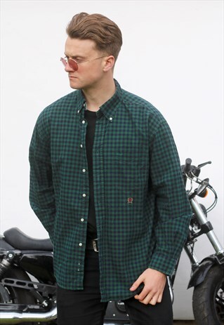 TOMMY HILFIGER USA GRUNGE GINGHAM SHIRT