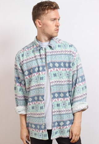 VINTAGE AZTEC NAVAJO SHIRT