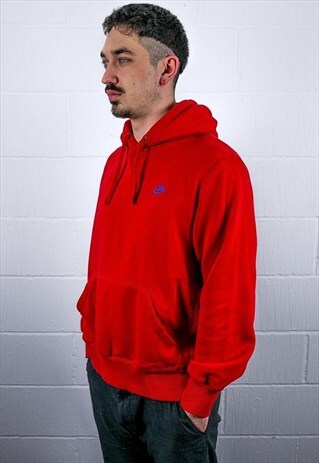 VINTAGE NIKE RED HOODIE