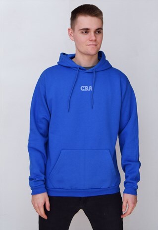 BLUE CBA (WHITE) HOODIE