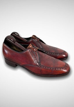 Vintage Barker Made in England Genuine Leather Shoes UK 8.5
