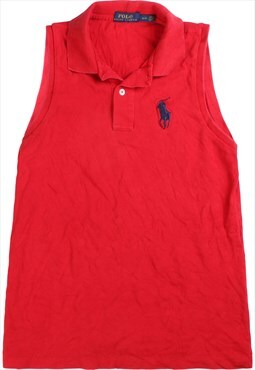 Vintage 90's Polo Ralph Lauren Polo Shirt Vest Sleeveless