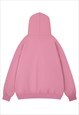 ICE CREAM HOODIE PSYCHEDELIC PULLOVER RAVER TOP IN PINK