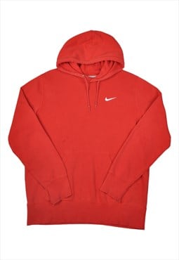 Vintage Nike Hoodie Red Large