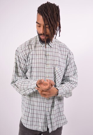 VINTAGE ROBE DI KAPPA SHIRT CHECK GREEN