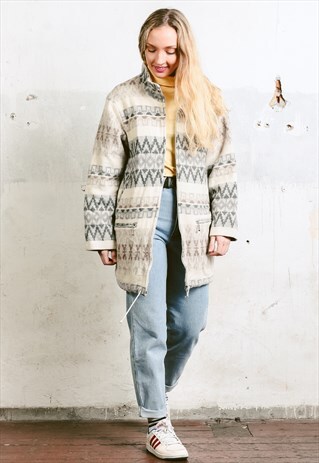 VINTAGE 80S AZTEC JACKET