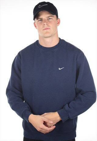 VINTAGE NIKE SMALL LOGO SWEATSHIRT JUMPER