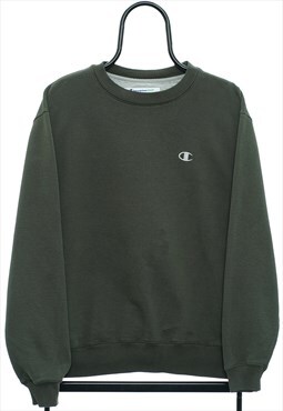 Vintage Champion Khaki Sweatshirt Mens