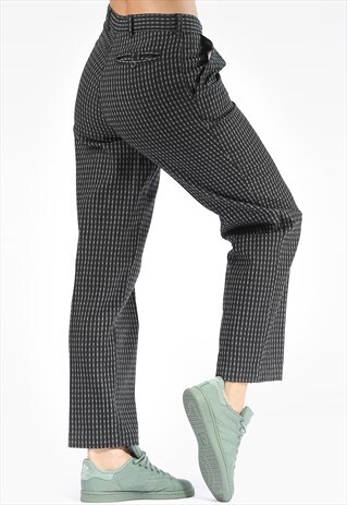VINTAGE TAPERED WOOL CHINOS PANTS TROUSERS