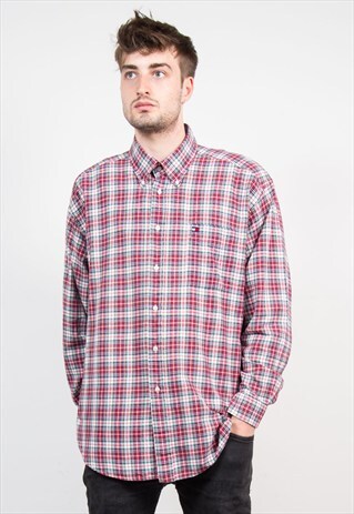 TOMMY HILFIGER VINTAGE TARTAN CHECK SHIRT
