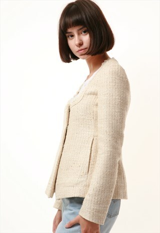 90S VINTAGE VALENTINO CROP BLAZER JACKET 1102