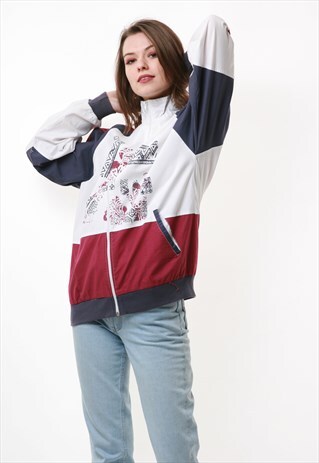 90S VINTAGE OLDSCHOOL RARE COTTON JACKET 14623