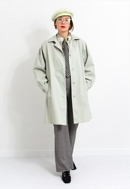 Vintage 90's light coat in grey size XXL