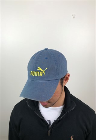 VINTAGE BLUE PUMA CAP
