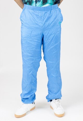 VINTAGE 90'S ADIDAS TURQUOISE SHELL BOTTOMS