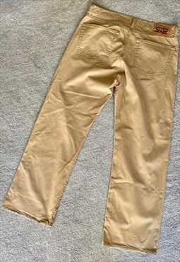Vintage Levis 751s tan chino trousers 37 x 29