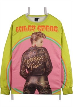 Vintage 90's Culture Studio Sweatshirt Miley Cyrus Crewneck