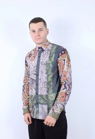 VERY VINTAGE RARE MEN SHIRT PATTERNS COLOUR