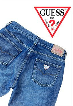 Women's Vintage Guess Low-Rise Straight Leg Y2K Jeans