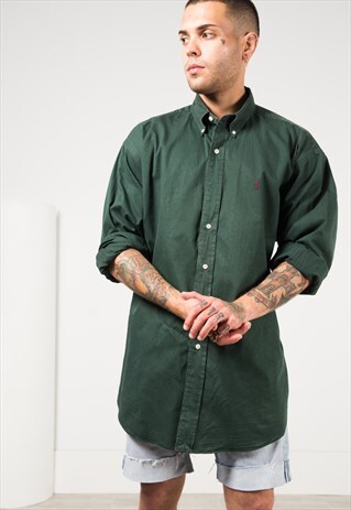 VINTAGE 80S POLO RALPH LAUREN SHIRT 0080 / 301