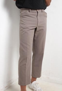 Vintage Farah Slacks Smart Trouser Beige W34 L30
