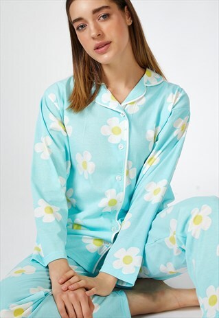PYJAMAS SET BUTTONED IN FRONT
