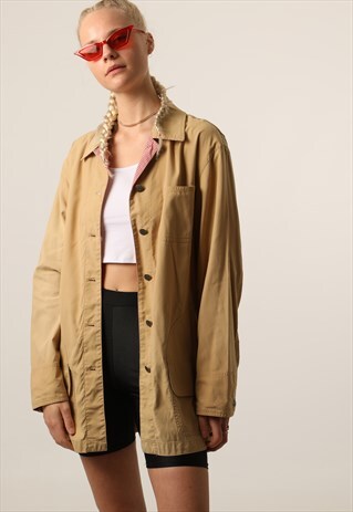 VINTAGE LAUREN RALPH LAUREN BUTTON UP UTILITY JACKET