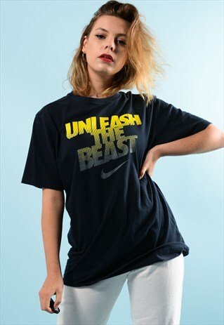 NIKE RETRO BLUE NIKE T-SHIRT