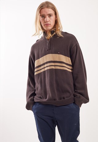 VINTAGE TOMMY HILFIGER 1/4 ZIP JUMPER