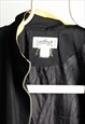 VINTAGE WILE E. COYOTE WINDBREAKER JACKET BLACK SIZE XL