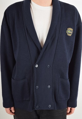 VINTAGE LACOSTE CLUB CARDIGAN MADE IN FRANCE (1996)