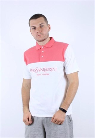 YVES SAINT LAURENT YSL POLO SHIRT MEN