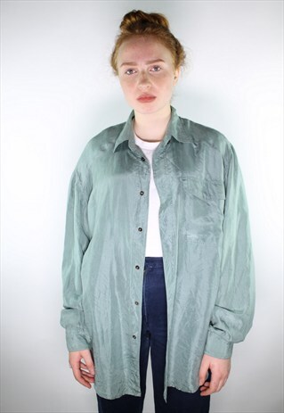 VINTAGE 90S SILK SHIRT