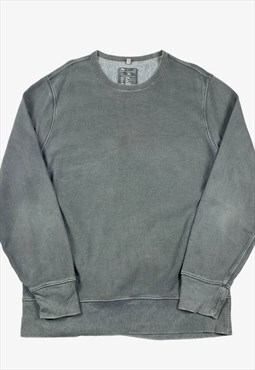 Vintage GAP Sweatshirt Washed-Out Grey XL