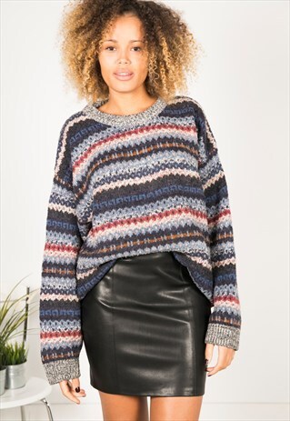 LAST UNIT SALE / VINTAGE 80S CASUAL KNIT JUMPER