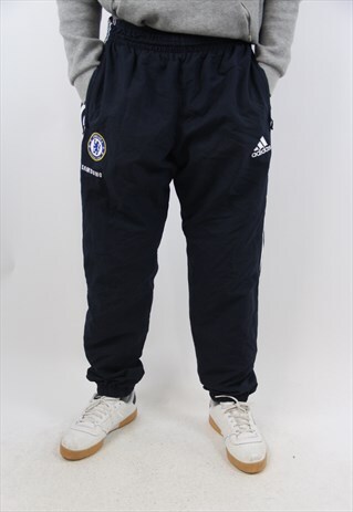 VINTAGE ADIDAS CHELSEA FC TRACKSUIT BOTTOMS