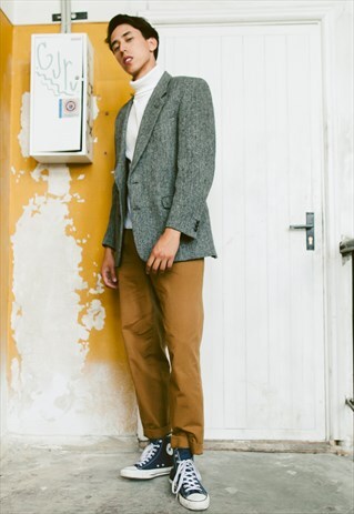 VINTAGE 70S HARRIS TWEED BLAZER