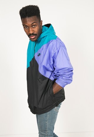 VINTAGE 80S USA NIKE SPORT PARKA / R222