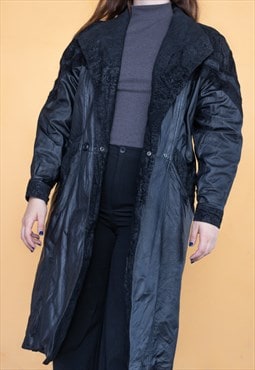 Vintage  Leather Jacket Wilsons in Black L