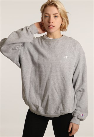 90S CHAMPION EMBROIDERED LOGO SWEATSHIRT
