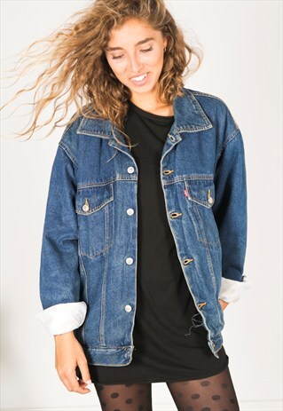 VINTAGE 80S LEVIS WINTER SHEEPSKIN JACKET / R1200R044