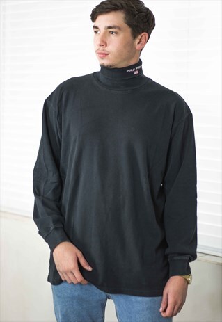 VINTAGE POLO SPORT RALPH LAUREN ROLL NECK JUMPER 90S XL 14