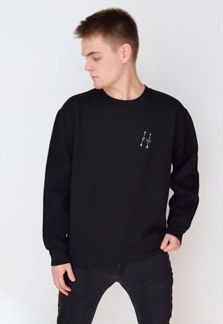 BLACK ARROWS (WHITE) SWEATSHIRT