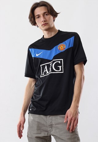 VINTAGE MENS NIKE MANCHESTER UNITED ASHLEY TOP SHIRT JERSEY