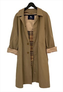 Burberry vintage oversized wool-lined trench coat XL