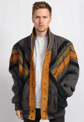 VINTAGE AZTEC FESTIVAL JACKET