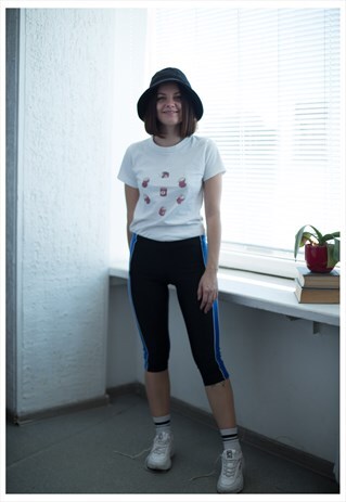 VINTAGE 90'S BLACK LEGGINGS